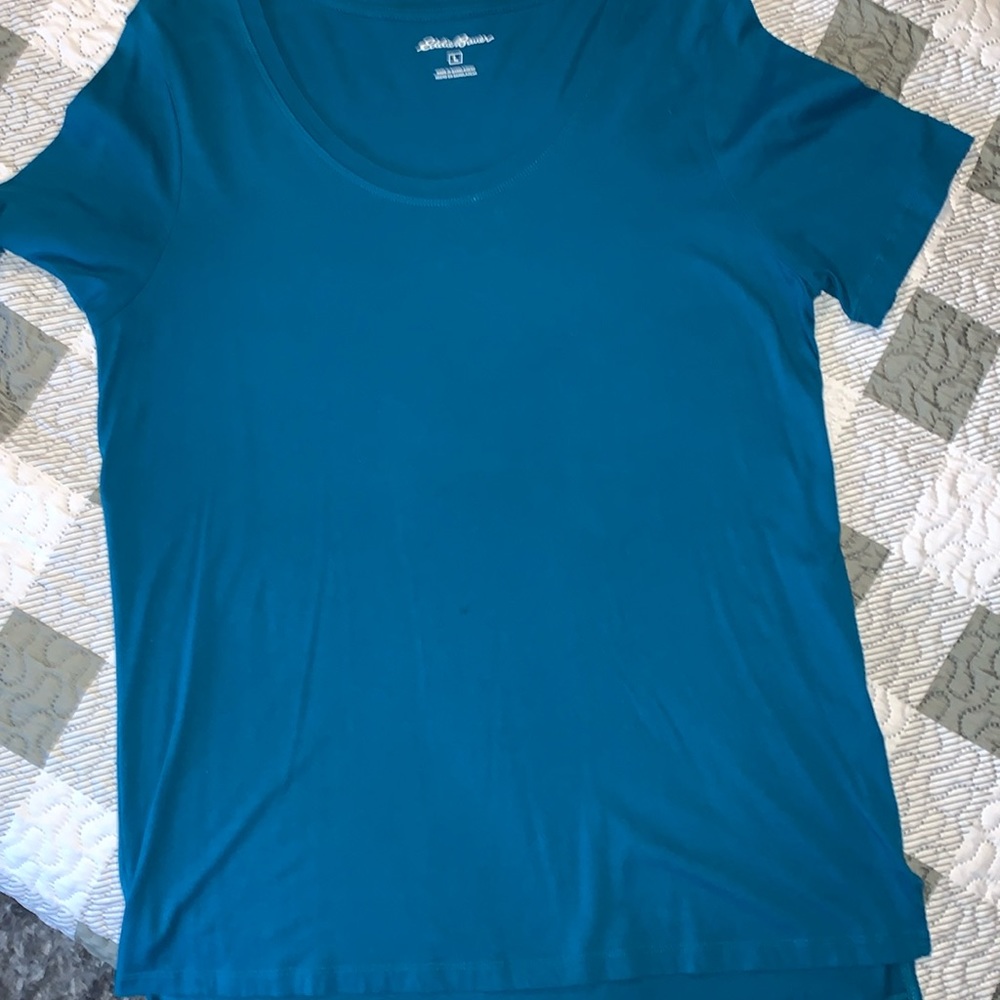 Dark teal Eddie Bauer top